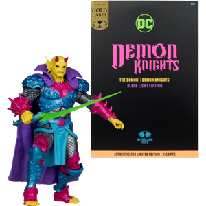 Prolectables - DC Comics - Demon Black Light Gold Label 7" Figure