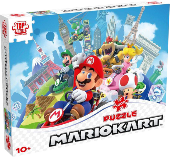 Prolectables - Super Mario - Mario Kart Around the World 1000pc Jigsaw Puzzle