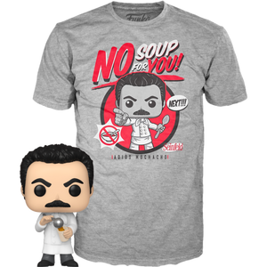 Seinfeld - Yev Kassem (Soup Nazi) Pop! Vinyl Figure & T-Shirt Box Set