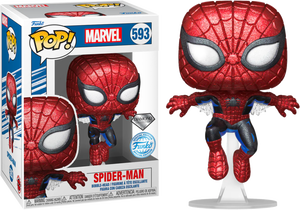 Marvel Comics 80th - Spider-Man 1st Appearance Diamond Glitter Pop! Vinyl