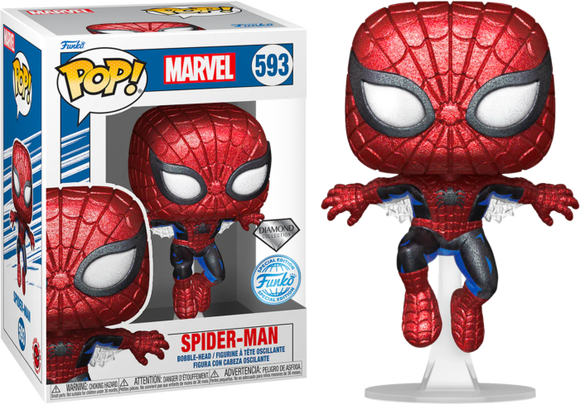 Marvel Comics 80th - Spider-Man 1st Appearance Diamond Glitter Pop! Vinyl