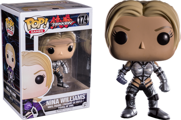 Tekken - Nina Williams (Silver Suit) Pop! Vinyl