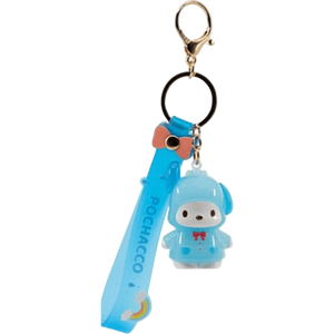 Hello Kitty and Friends - Raincoat Series Boxed Keychain with Hand Strap (Pochacco)