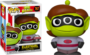 Pixar - Alien Remix Elastigirl Silver Suit  Pop! Vinyl