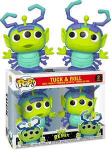 Pixar - Alien Remix Tuck & Roll Pop! Vinyl 2-Pack