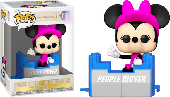 Disney World - Minnie Mouse on People Mover 50th Anniversary Pop! Vinyl