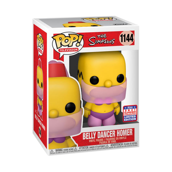 The Simpsons - Homer Belly Dancer SDCC 2021 Pop! Vinyl