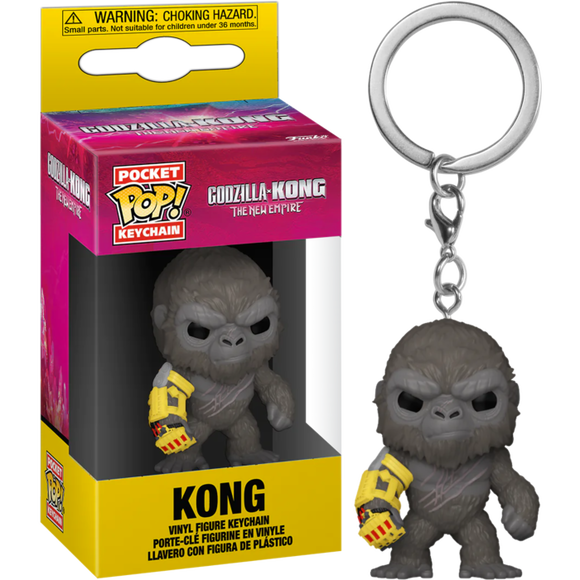 Prolectables - Godzilla vs Kong: The New Empire - Kong w/Mech Arm Pop! Keychain