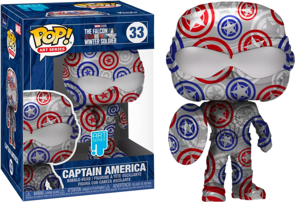 Prolectables - The Falcon and the Winter Soldier - Capt.America Patriotic (Artist) US Exc Pop! w/Protector