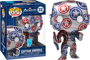 Prolectables - Avengers (Video Game 2020) - Captain America Patriotic Age (Artist) US Exc Pop! w/Protector