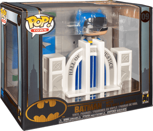 Batman - Batman with Hall of Justice 80th Anniversary Pop! Town