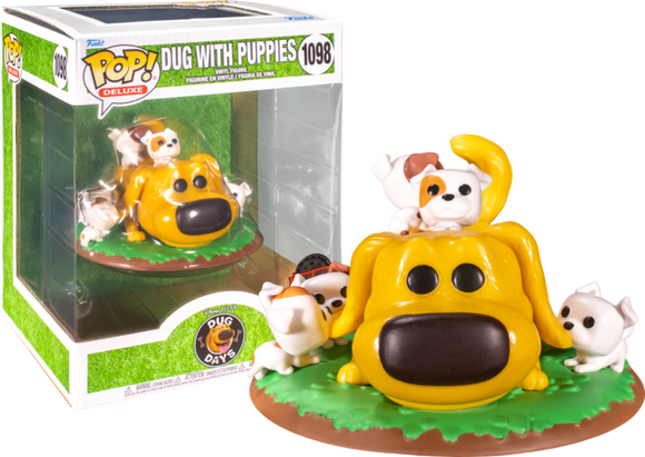 Dug Days - Dug Covered in Puppies Pop! Deluxe