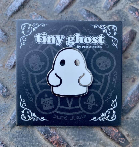Tiny Ghost (OG) Enamel Pin