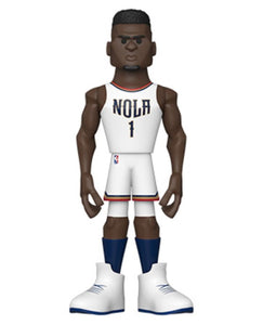 NBA - Zion Williamson Home (with chase chance) 5" Vinyl Gold