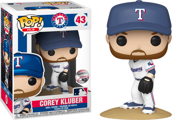 Major League Baseball: Rangers - Corey Kluber Pop! Vinyl