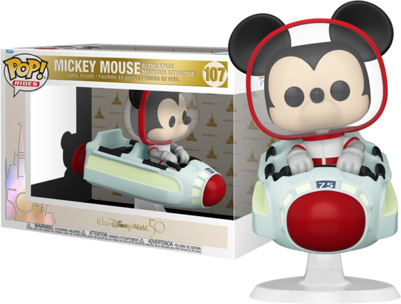 Prolectables - Disney World - Mickey Mouse at Space Mountain 50th Anniversary Pop! Ride