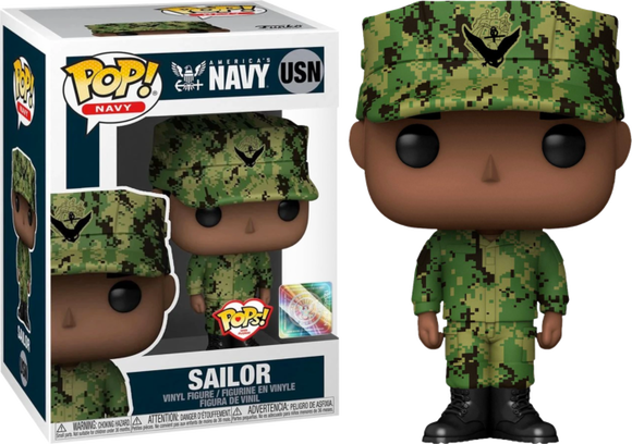 Prolectables - US Military: Navy - Male African American Pop! Vinyl