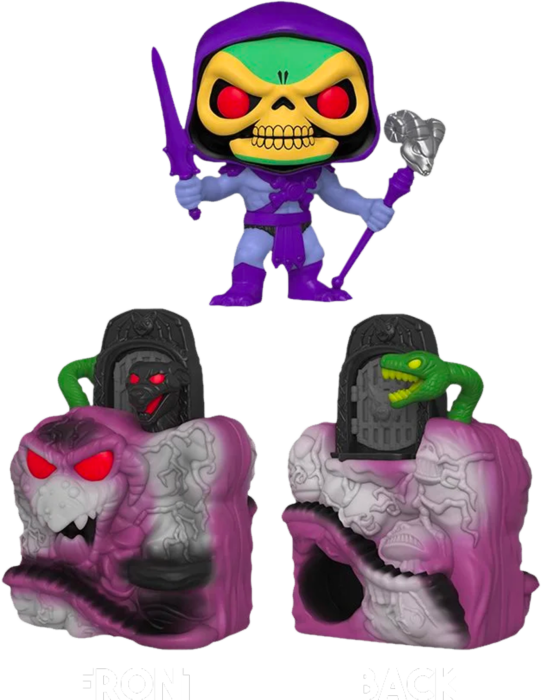 Prolectables - Masters of the Universe - Snake Mountain with Skeletor Pop! Town