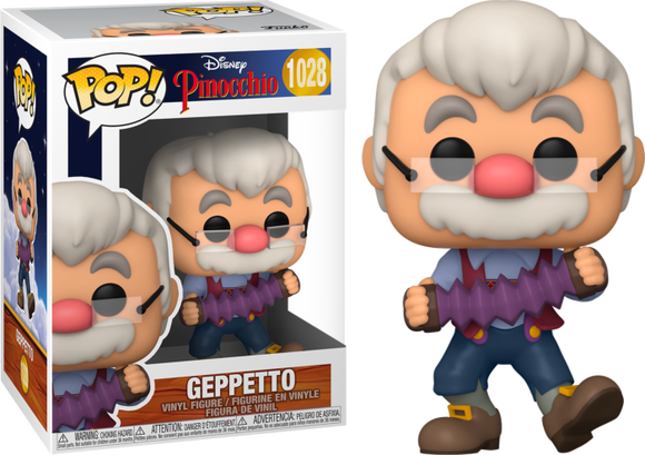 Prolectables - Pinocchio - Gepetto with Accordion 80th Anniversary Pop! Vinyl