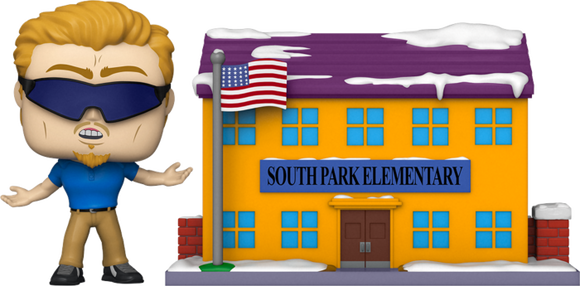 Prolectables - South Park - South Park Elementary with PC Principal Pop! Town