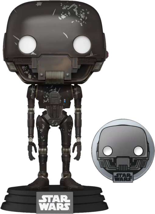 Prolectables - Star Wars: Across the Galaxy - K-2SO Pop! Vinyl with Pin