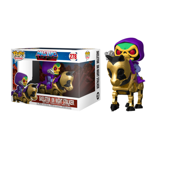 Prolectables - Masters of the Universe - Skeletor with Night Stalker Pop! Ride