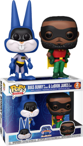 Prolectables - Space Jam 2: A New Legacy - Bugs Bunny as Batman & LeBron James as Robin US Exc Pop! 2-Pack