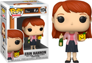 Prolectables - The Office - Erin with Happy Box & Champagne Pop! Vinyl
