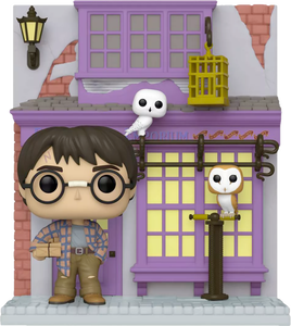 Prolectables - Harry Potter - Madam Malkin's Owl Emporium with Harry Diagon Alley Pop! Deluxe
