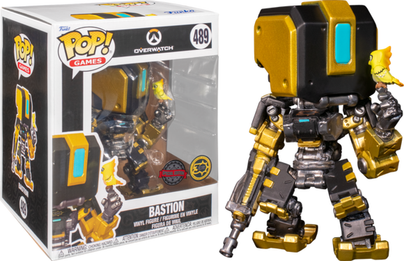 Prolectables - Overwatch - Bastion Metallic Gold Blizzard 30th Anniversary 6