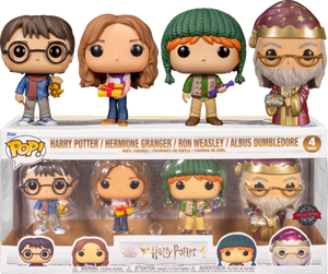 Prolectables - Harry Potter - Holiday Pop! Vinyl 4-Pack