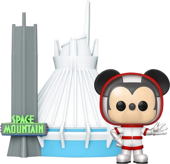 Prolectables - Disney World - Space Mountain & Mickey Mouse 50th Anniversary Pop! Town