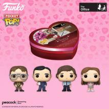 Prolectables - The Office - Valentines Day Pocket Pop! 4-pack
