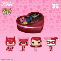 Prolectables - Batman - Valentines Day Pocket Pop! 4-pack