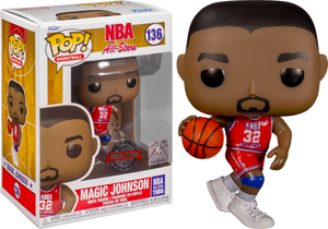 Prolectables - NBA: Legends - Magic Johnson Red All Star Pop! Vinyl