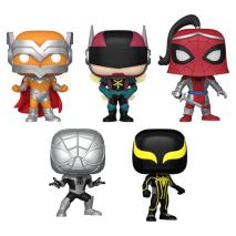 Prolectables - Marvel: Year of the Spider - SpiderMan Pop! 5-Pack