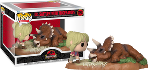 Prolectables - Jurassic Park - Dr. Sattler with Triceratops Pop! Moment