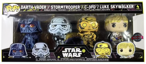 Prolectables - Star Wars - Retro Series Pop! 4-Pack