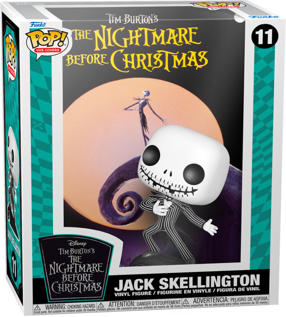 Prolectables - The Nightmare Before Christmas - Jack Skellington Pop! VHS Cover