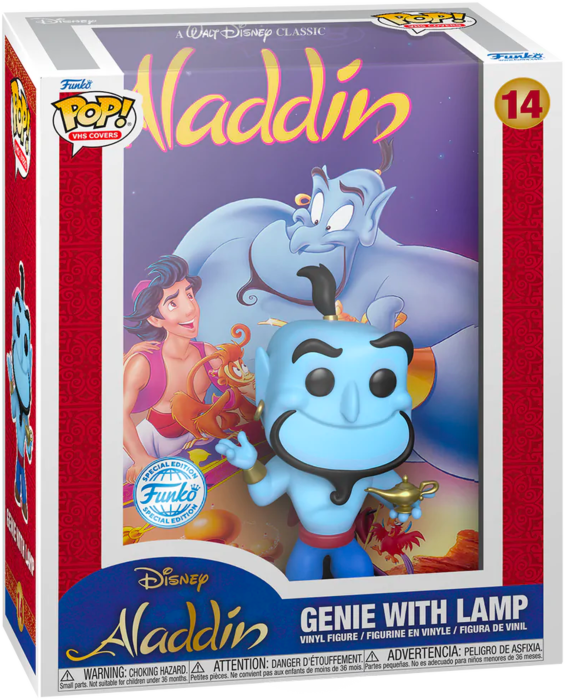 Prolectables - Aladdin (1992) - Genie Pop! VHS Cover