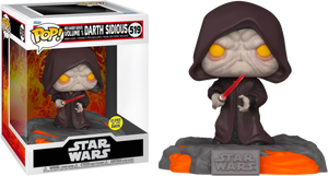 Prolectables - Star Wars - Red Saber Series: Darth Sidious Glow Pop! Deluxe