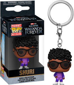 Prolectables - Black Panther 2: Wakanda Forever - Shuri with sunglasses Pop! Keychain