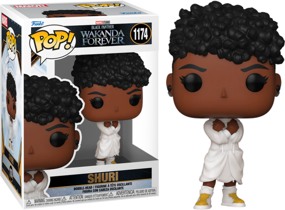 Prolectables - Black Panther 2: Wakanda Forever - Shuri in white hoodie Pop! Vinyl