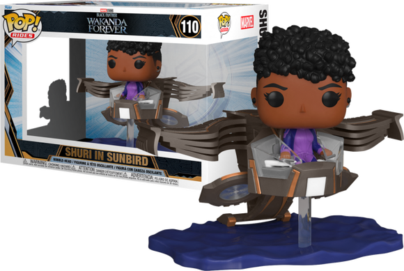 Prolectables - Black Panther 2: Wakanda Forever - Shuri in Sunbird Pop! Ride