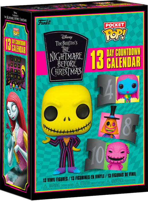 Prolectables - The Nightmare Before Christmas - 13 Day Black Light Countdown Calendar