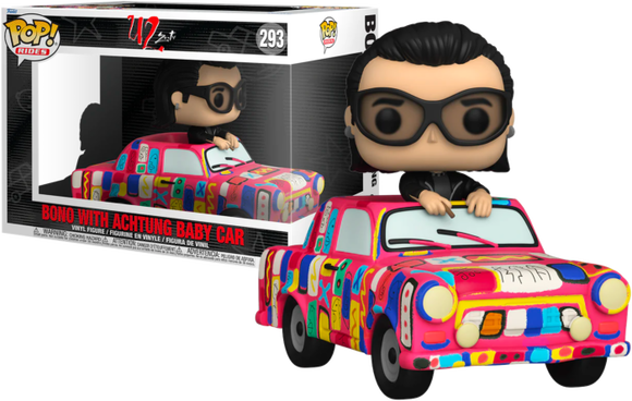 Prolectables - U2 - Bono with Achtung Baby Car Pop! Ride