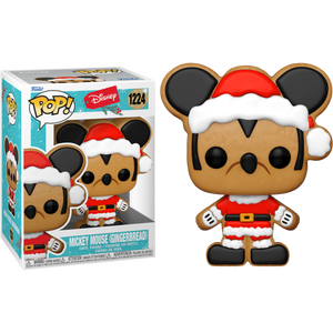 Prolectables - Disney - Santa Mickey Gingerbread Holiday Pop! Vinyl