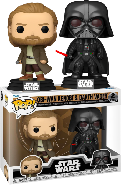 Prolectables - Star Wars: Obi-Wan Kenobi - Obi-Wan & Darth Vader Pop! Vinyl Figure 2-Pack