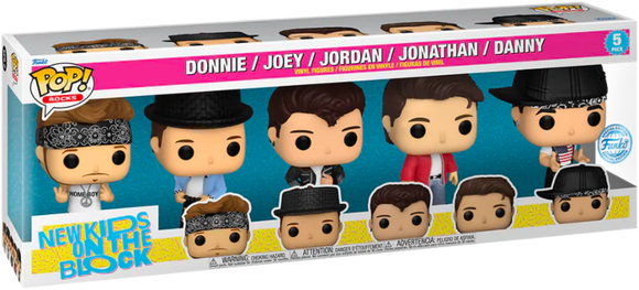 Prolectables - New Kids on the Block - Band 5-Pack Pop! Vinyl