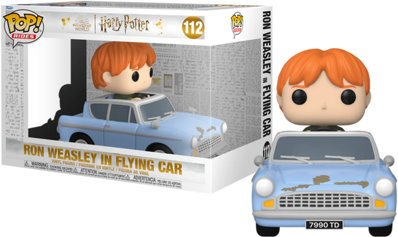 Prolectables - Harry Potter - Ron Weasley in Flying Car Pop! Ride